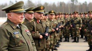 Александр Лукашенко посетил военный полигон в Беларуси