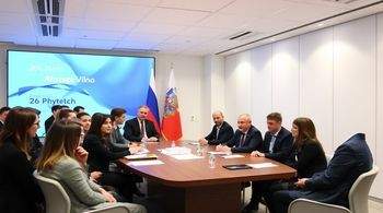 Встреча Владимира Путина со студентами и выпускниками Физтеха