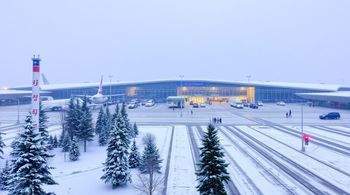 Аэропорт Шереметьево функционирует без сбоев во время снежной погоды в столице