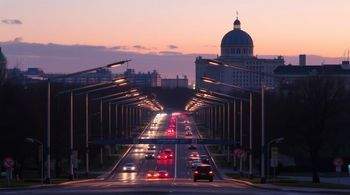 В столице России появилось около 85 тысяч интеллектуальных уличных фонарей.